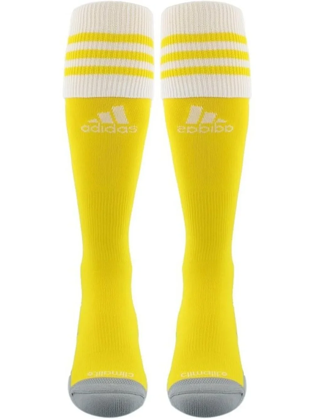 adidas Copa Zone Cushion II Soccer Sock (1-Pair), Sun/White, Men/Kid M 5-8.5
